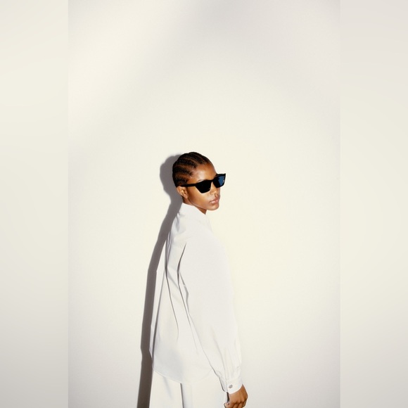 ZARA JEWEL BUTTON POPLIN
SHIRT - Picture 5 of 9